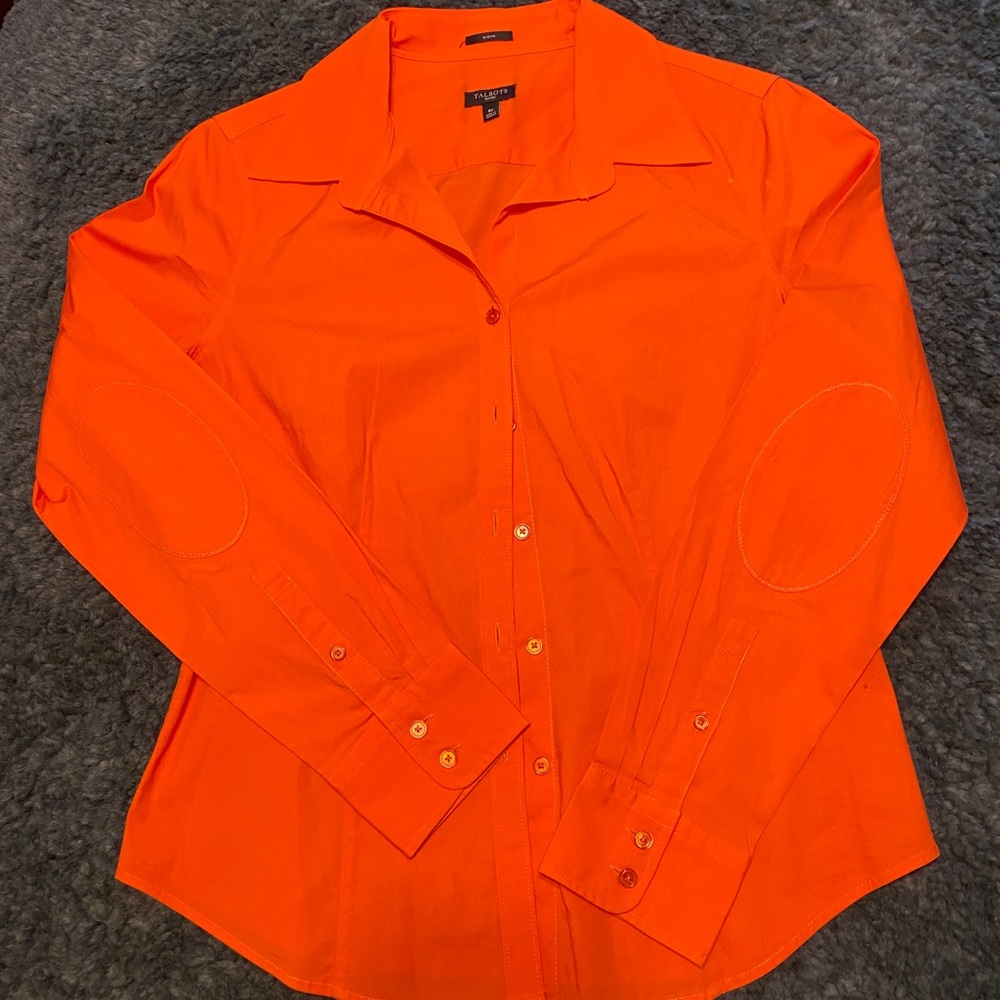 🧡Talbots fitted button down blouse🧡 8P